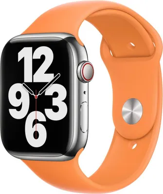 Productafbeelding van Apple Sport Band voor de Apple Watch | 38/40/41/42 mm - Maat S/M/L - Marigold