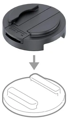 Produktbild von SP Connect 52800, Handy/Smartphone, Passive Halterung, Fahrrad, Fahrrad / Auto, Roller, Schwarz