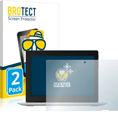 Produktbild von 2x BROTECT Schutzfolie für Lenovo IdeaPad D330 Displayschutz Displayschutzfolie Folie Matt Entspiegelungsfolie