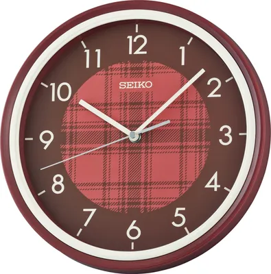 Produktbild von Seiko QHA016R Quarz Wanduhr Rot