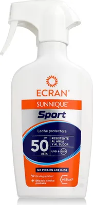 Produktbild von Sonnenschutz Ecran Ecran Sunnique Sport 270 ml Spf 50