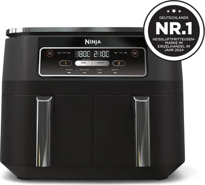Produktbild von SharkNinja Ninja Foodi Dual Zone AF200EU - Doppelte Heißluftfritteuse