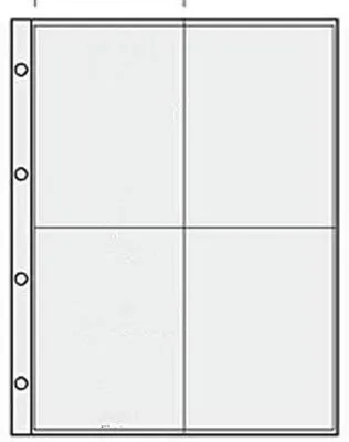 Produktbild von Famanu Sammelmappe für Bierdeckel - 4 Fächer, 150 x 107 mm (10 Blätter)