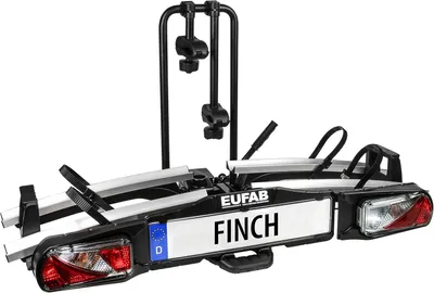 Produktbild von Fahrradträger - Anhängerkupplungsträger - Fahrradständer - Fahrradträger für 2 Fahrräder - Klappbares Design