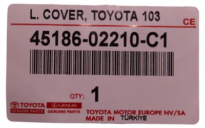 Obrázek produktu pro TOYOTA Auris Corolla Kryt tempomatu na volantu 45186-02210-C1 OE