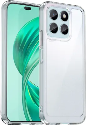 Produktbild von Schutzhülle für Honor X8B Klar Rückseite Stoßfeste TPU Silikon Bumper Hülle Transparent
