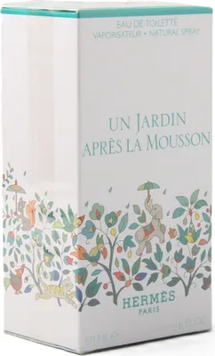 Produktbild von Hermes Un Jardin Après la Mousson, Unisex, 50 ml, Nicht nachfüllbare Flasche, Spray, Alcohol, Parfum (Fragrance), Aqua (Water), Benzyl Salicylate, Limonene, Ethylhexyl..., 1 Stück(e)