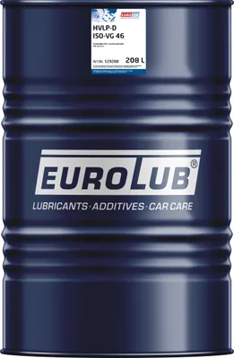 Produktbild von EUROLUB 529208 HVLP-D Hydrauliköl Öl 208L