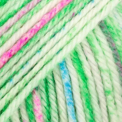 Produktbild von DROPS Fiesta Garn, 75% Superwash Wolle, Weich, Strapazierfähig, Print, 50g