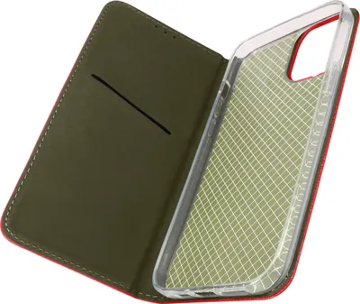 Obrázok produktu pre Avizar, kvalitné puzdro na telefón Apple iPhone 14 s funkciou stojanu, červená farba