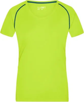 Produktbild von Funktions-Shirt für Fitness und Sport bright-yellow/bright-blue, Gr. L