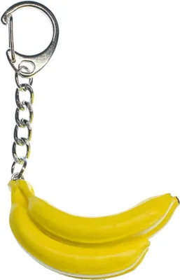 Produktbild von Bananenstaude Schlüsselanhänger Miniblings Anhänger Schlüsselring Banane Obst
