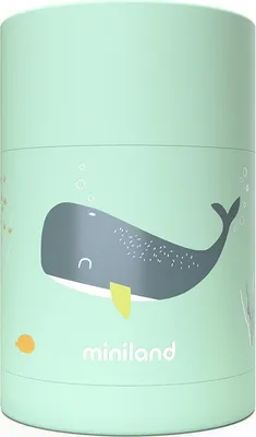 Zdjęcie produktu dla Miniland Ocean Termoska Wieloryb, 600 ml