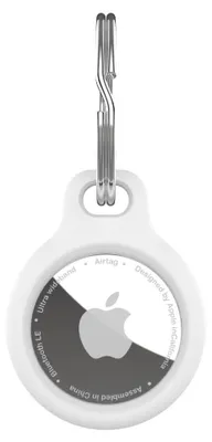 Produktbild von FIXED Silky für Apple AirTag schwarz