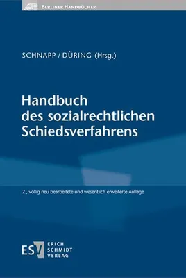 Obrázek produktu pro Handbuch des sozialrechtlichen Schiedsverfahrens