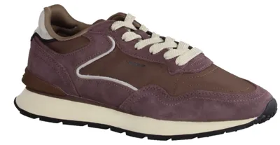 Produktbild von The Hoff Brand City Damensneaker, Leder, Aubergine, Wechselfußbett, Topp - Damenschuhe Top Trends, Rot, leder/textil