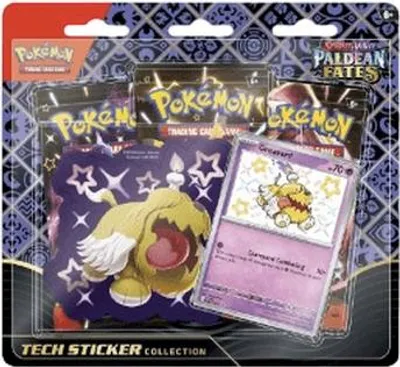 Immagine prodotto di Pokemon Paldean Fates: Greavard Tech Sticker Collection