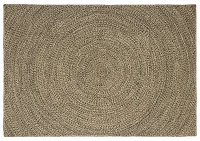 Zdjęcie produktu dla vidaXL Dywaniki Naturalny i czarny 160 x 230 cm Juta