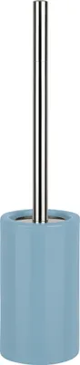 Produktbild von Spirella "Tube" WC Bürste Toilettenbürste Klobürste WC Garnitur aus Porzellan Hellblau
