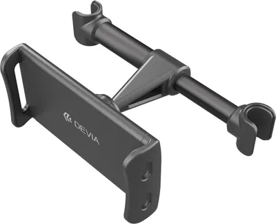 Produktbild von Devia Rücksitzhalterung Magic Clip in Schwarz Halterung für die Kopfstütze