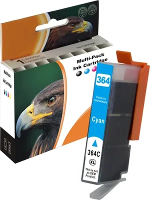 Produktbild von D&C Tintenpatronen ersetzt HP 364 Cyan