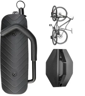 Produktbild von Famanu Wandhalterung drehbar für Fahrradaufbewahrung - geeignet für Rennrad und Mountainbike bis 30 kg