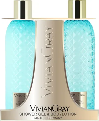Produktbild von VIVIAN GRAY 3519 Gemstone Duschgel & Body Lotion Jasmine & Patchouli (600 ml)