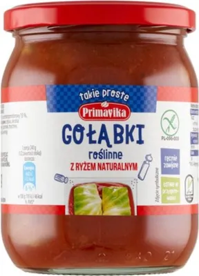 Produktbild von Vegetarische Kohlrouladen mit Reis 480g Primavika