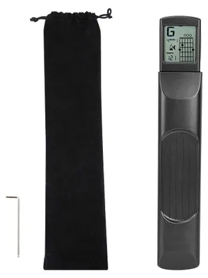 Produktbild von Gitarrenakkorde Trainer - Übungswerkzeug für Anfänger - Tragbar und Drehbar - Akkordtrainer mit Metronom - Geeignet für Gitarrenunterricht -...