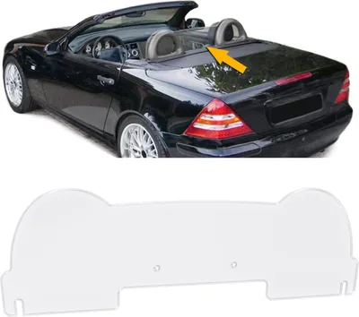 Obrázek produktu pro Čiré akrylátové sklo pro Mercedes SLK R170 z let 1996-2004