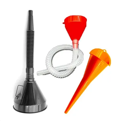 Productafbeelding van 3 Stuks Trechters met Slang voor Olieverversing