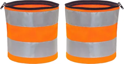 Produktbild von Qualitex  - Reflexstreifen IRON aus Lyocell - NUR FÜR IRON ARBEITSSHORTS - in Farbe: warnorange - Herren: 58/60/62