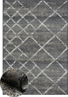 Image de Tapis Mystic noir, 80 x 150 cm – pour l'extérieur comme pour l'intérieur