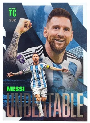Produktbild von PANINI TOP CLASS 2023 UNBEATABLE 262 Lionel Messi football cards