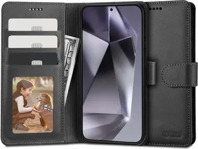 Zdjęcie produktu dla Tech-Protect Wallet Galaxy S24 Ultra Black