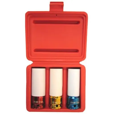 Obrázek produktu pro Nástrčné klíče na hliníkové disky 1/2" 3ks 02183