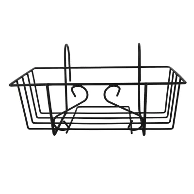 Immagine prodotto di Supporto della pianta, supporto della pianta del ferro, supporto rettangolare del vaso di fiori, scaffale del fiore del balcone, supporto della fioriera della ringhiera