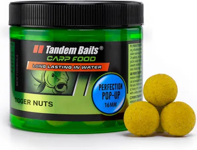 Produktbild von Carp Food Perfection Pop-Up - schwimmende Kugeln 16mm/70g Tiger Nut