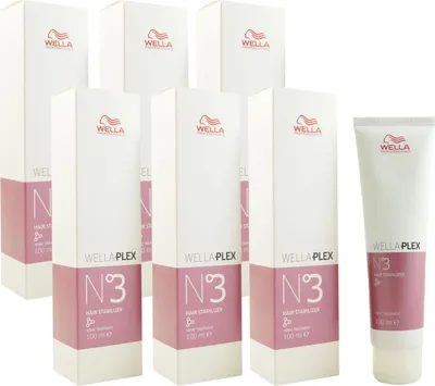 Produktbild von Wella Wellaplex Hair Stabilizier 6 x 100 ml Maske No. 3 Home Treatment Set