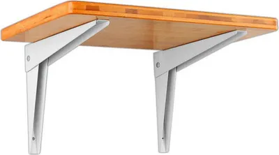 Zdjęcie produktu dla Zestaw 4 składanych wsporników półek (rozmiar 1: 20 cm)