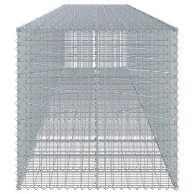 Produktbild von "2026 MODERNE"Gabione - Garten-Pflanzgefäß - Pflanzkorb - mit Deckel 750x100x100 cm Verzinktes Eisen - Beete Einfacher Aufbau CC4670722