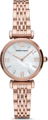 Zdjęcie produktu dla Zegarek damski EMPORIO ARMANI AR11316 różowe złoto fashion