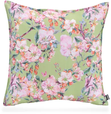 Produktbild von H.O.C.K. Shabby Outdoor Kissen green floral 60x60cm