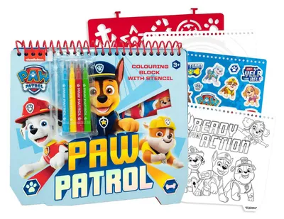 Produktbild von PAT Paw Patrol Malbuch mit Zubehör     0