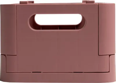 Produktbild von Exacompta 4x The Smart Case, klappbare Mini-Box A6+, Skandi - Altrosa - 27038D