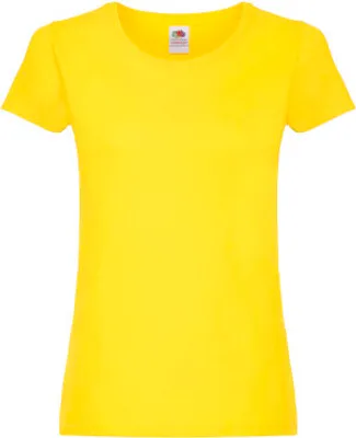 Produktbild von Damen T-Shirt Original-T - Gelb, XXL