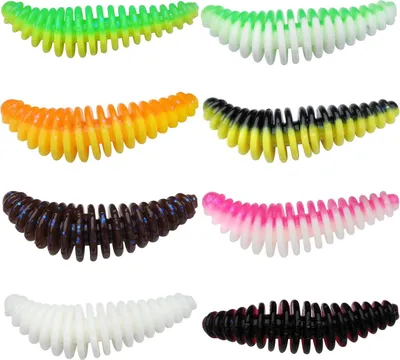 Produktbild von Berkley PowerBait Power Pupa - Forellenköder, Länge / Packungsinhalt:45mm / 8 Stück, Farbe:Spring Green/White