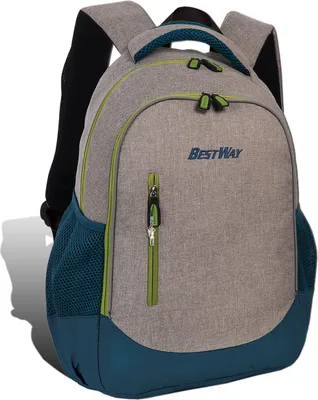 Produktbild von Bestway grauer Tagesrucksack uni Polyester 30x41x20 D2ORI106K