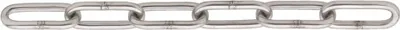 Immagine prodotto di Catena per piede, modello 763, 04 mm. Acciaio inossidabile AISI 4 mm. Acciaio inossidabile A2