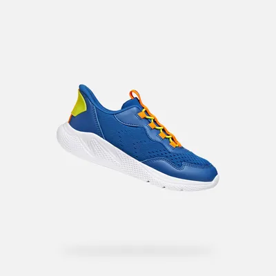 Produktbild von Geox blaue Sprintye-Sneaker für Jungen 33